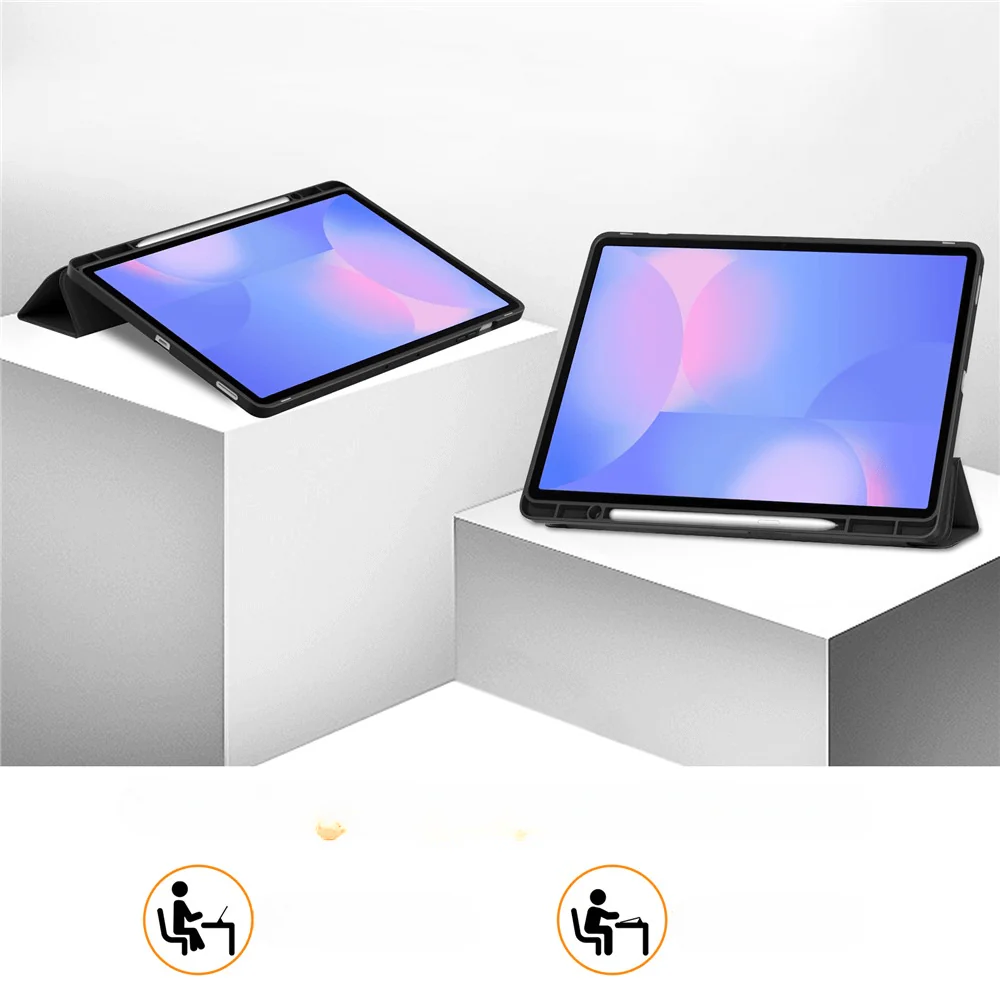 Galaxy Tab S10 FE+ Plus - Smart Cover Hülle mit Pencil Halter - Image 3