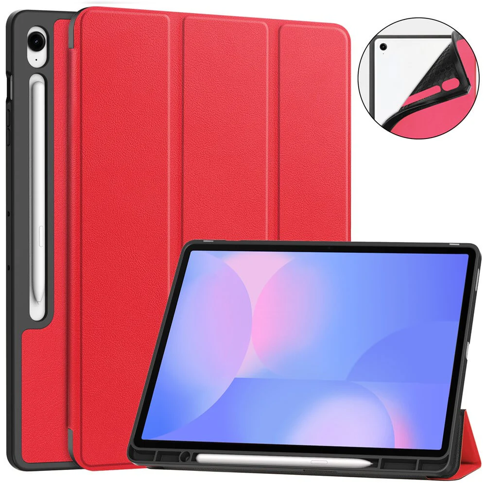 Galaxy Tab S10 FE+ Plus - Smart Cover Hülle mit Pencil Halter - Image 33