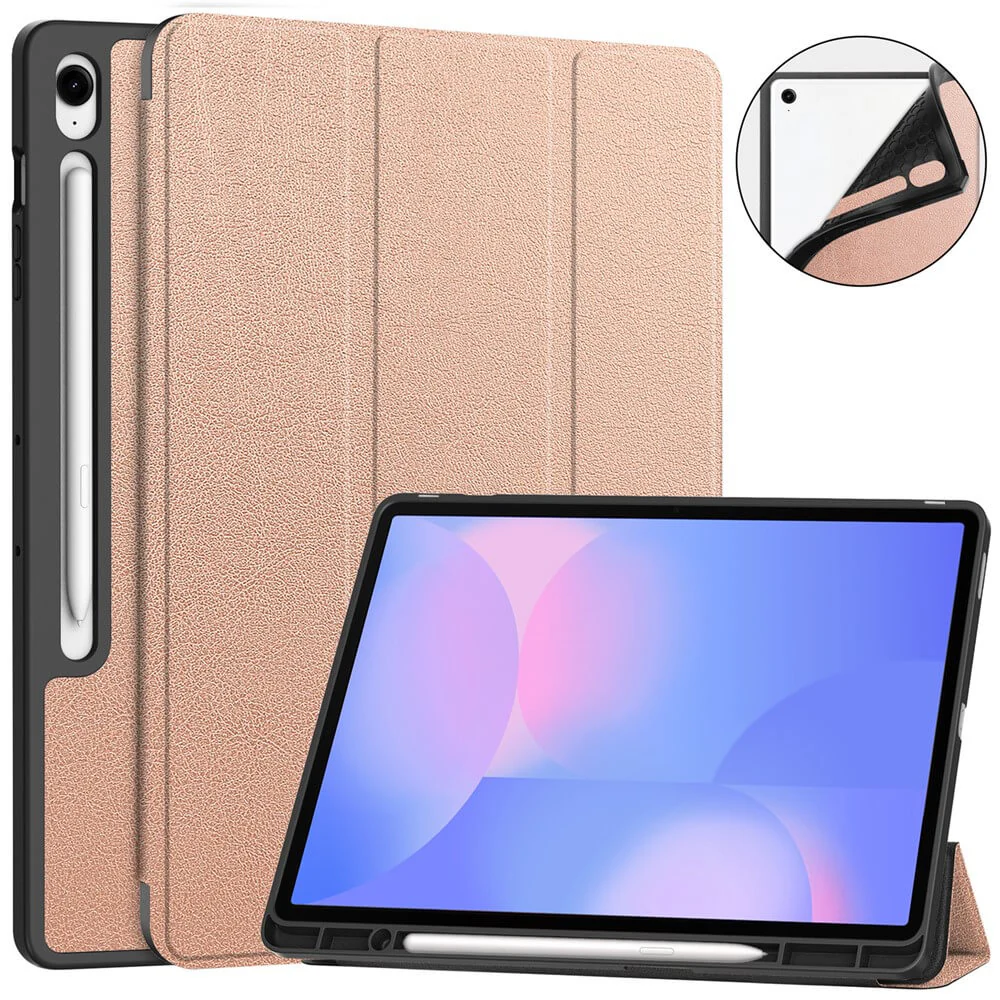 Galaxy Tab S10 FE+ Plus - Smart Cover Hülle mit Pencil Halter - Image 41