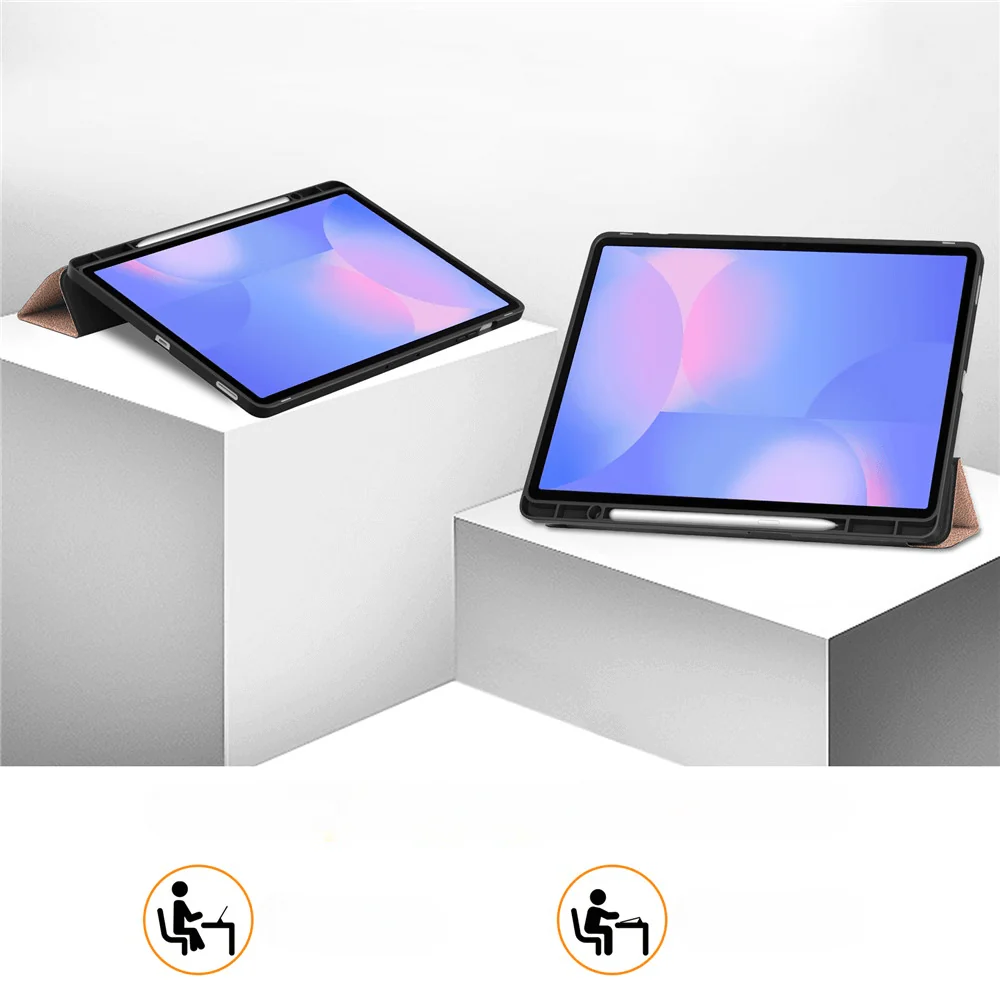 Galaxy Tab S10 FE+ Plus - Smart Cover Hülle mit Pencil Halter - Image 43