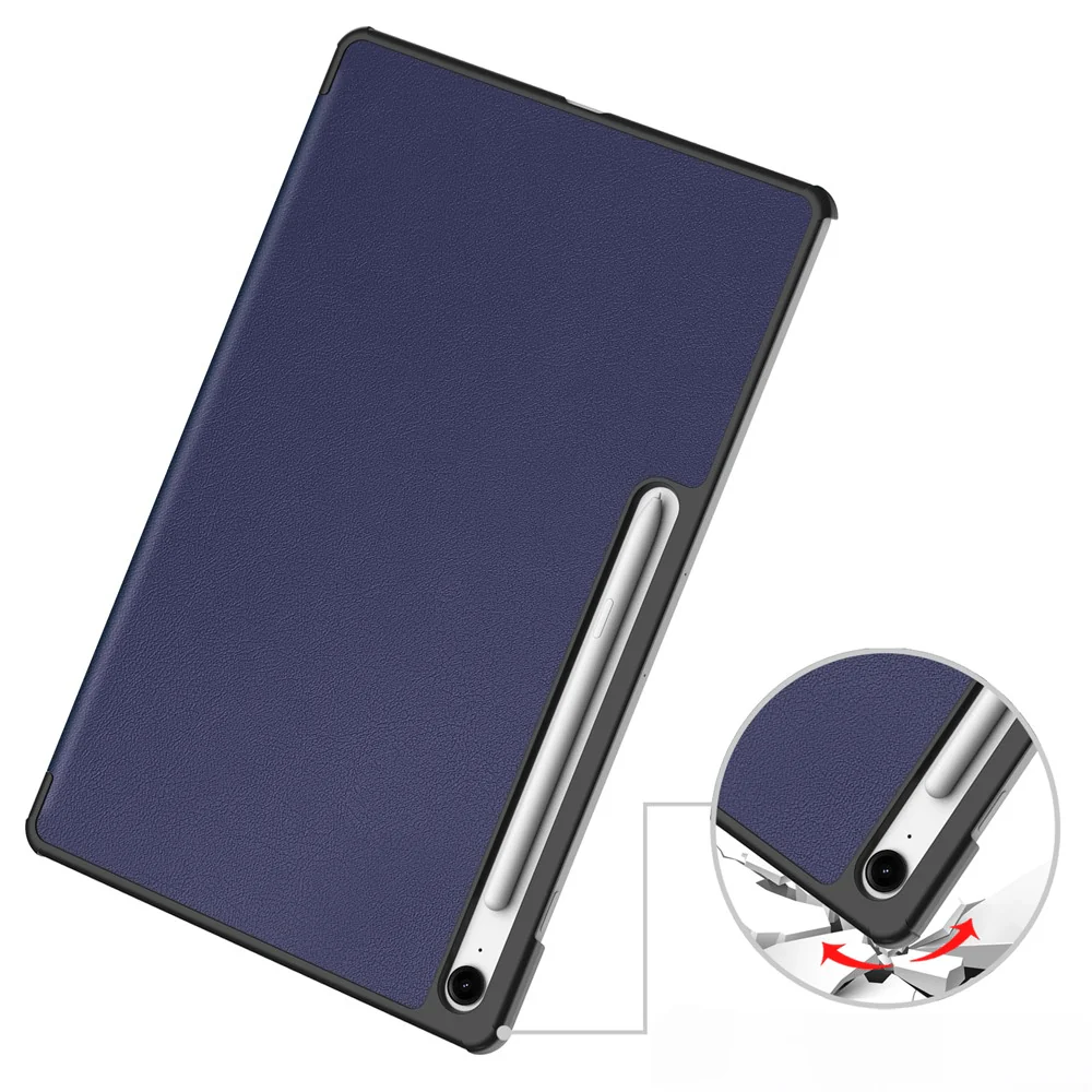 Galaxy Tab S10 FE+ Plus - Tri-fold Smart Leder Case - Image 14