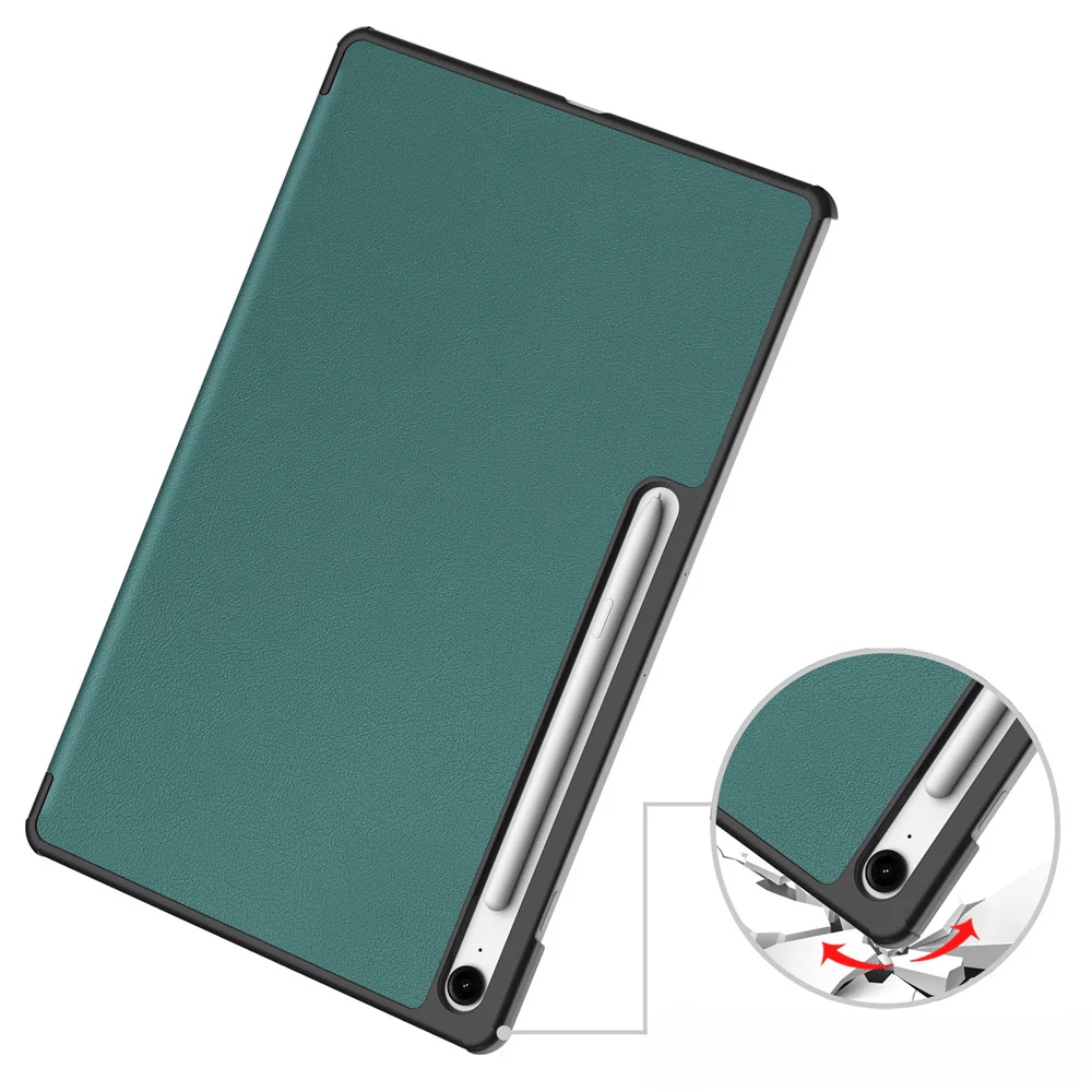 Galaxy Tab S10 FE+ Plus - Tri-fold Smart Leder Case - Image 19