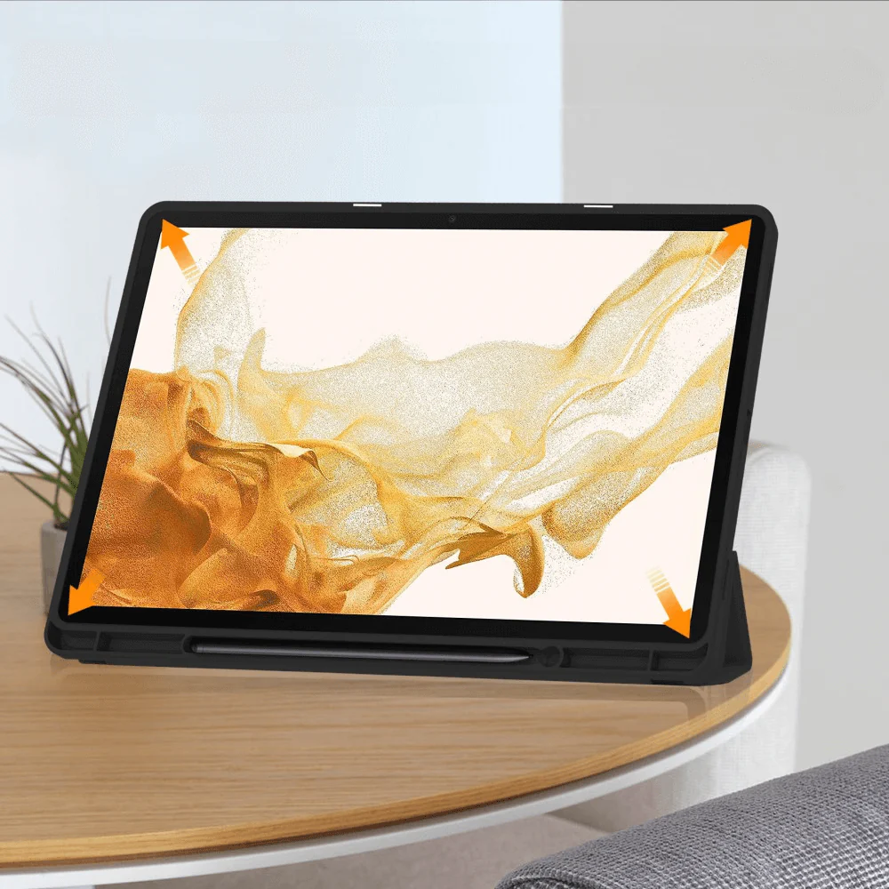 Galaxy Tab S10+ Plus - Smart Case Pencil Halter - Image 8