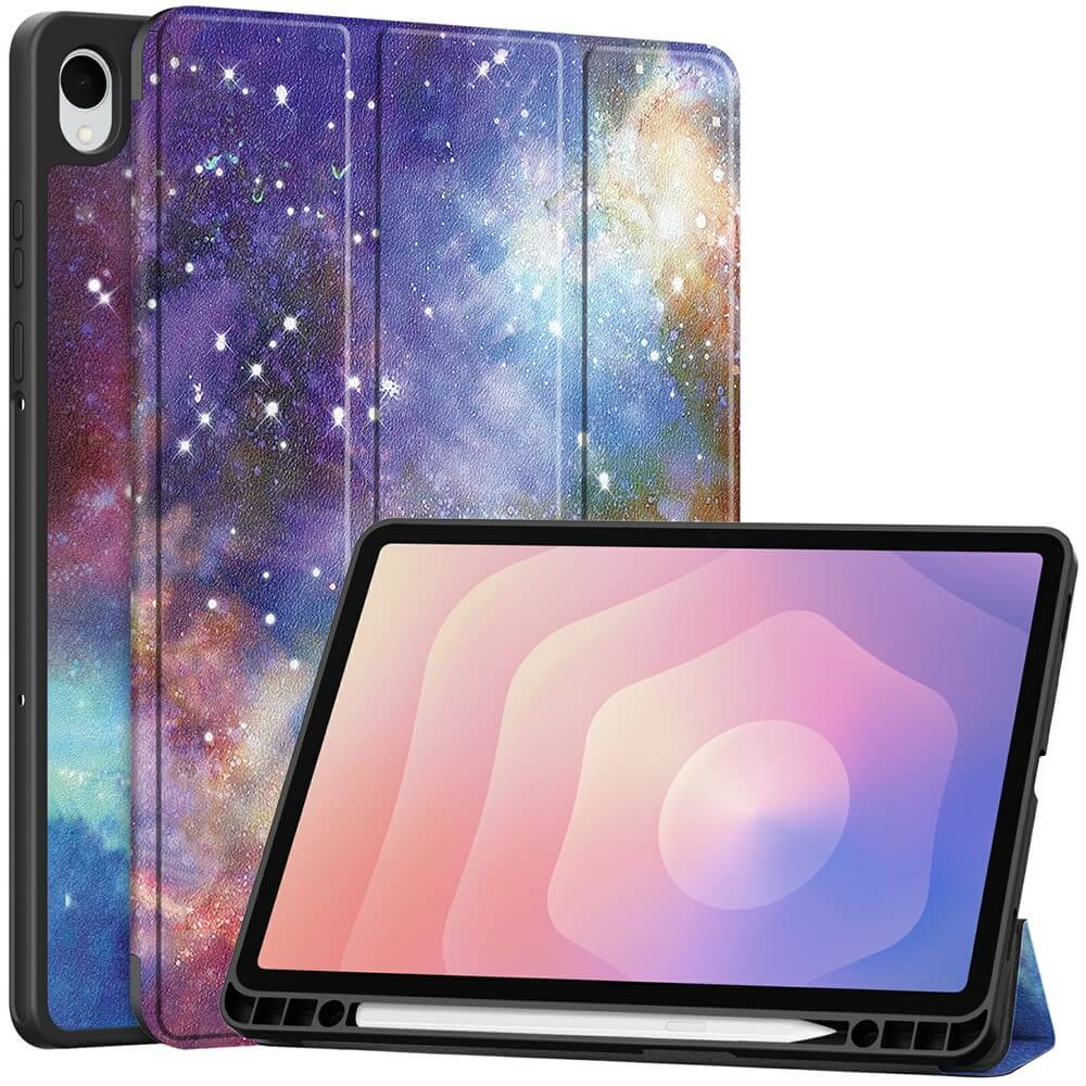 Galaxy Tab S11 - Tri-Fold Case mit Pencil-Halter und Motiv - Image 23
