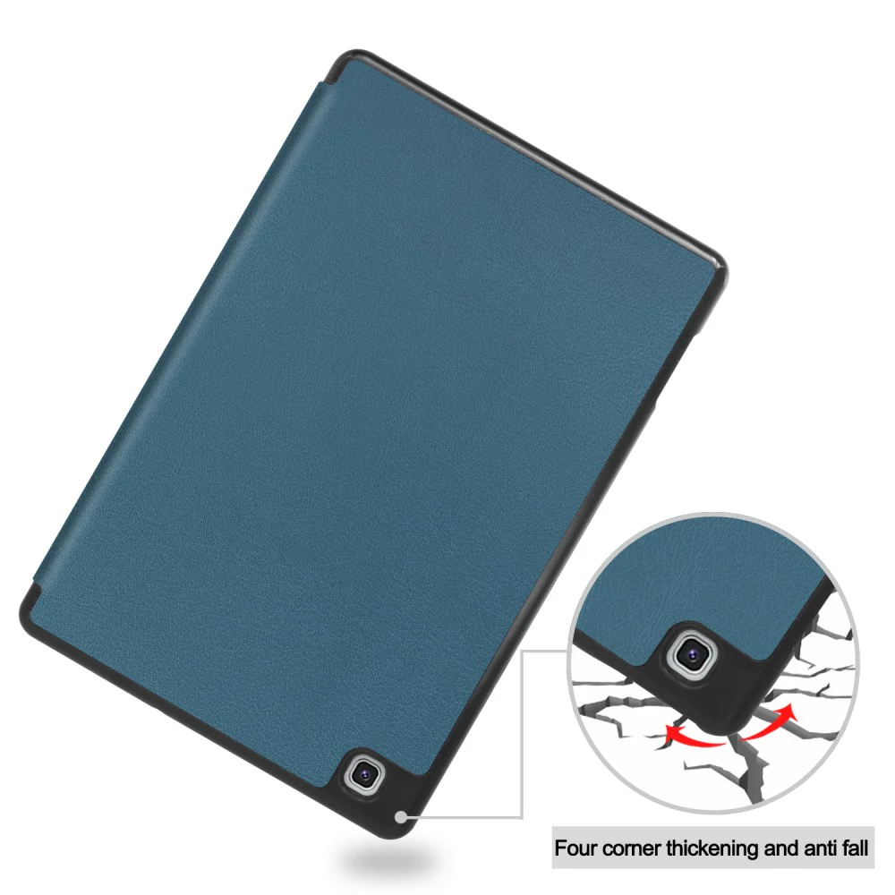 Galaxy Tab S6 Lite - Tri-fold Smart Leder Case - Image 19