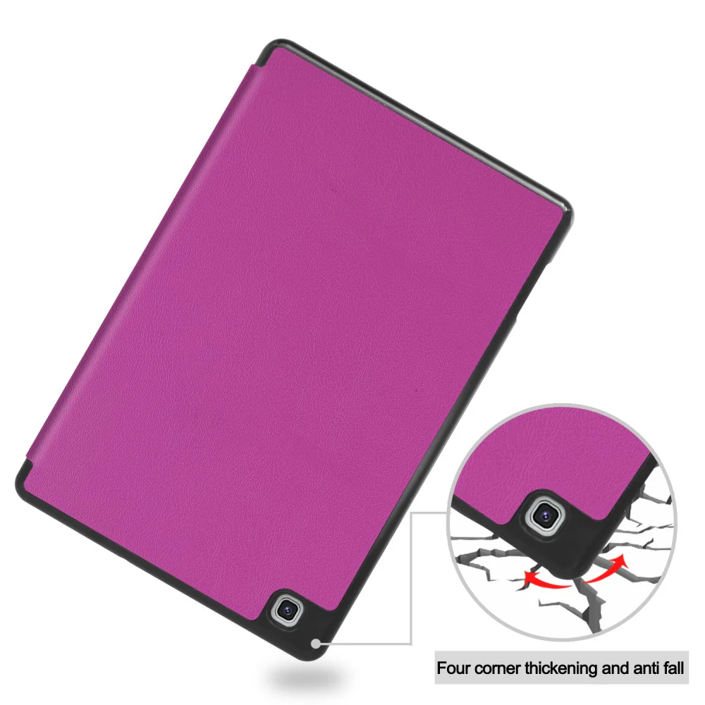 Galaxy Tab S6 Lite - Tri-fold Smart Leder Case - Image 32