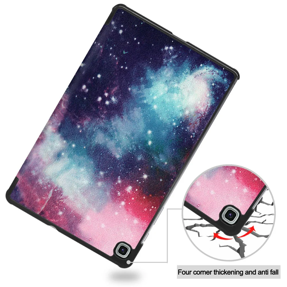 Galaxy Tab S6 Lite - Tri-fold Smart Leder Case - Image 5