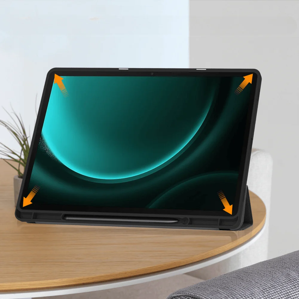 Galaxy Tab S9 / S9 FE / S10 Lite / S10 FE - Smart Case Silikon - Image 7