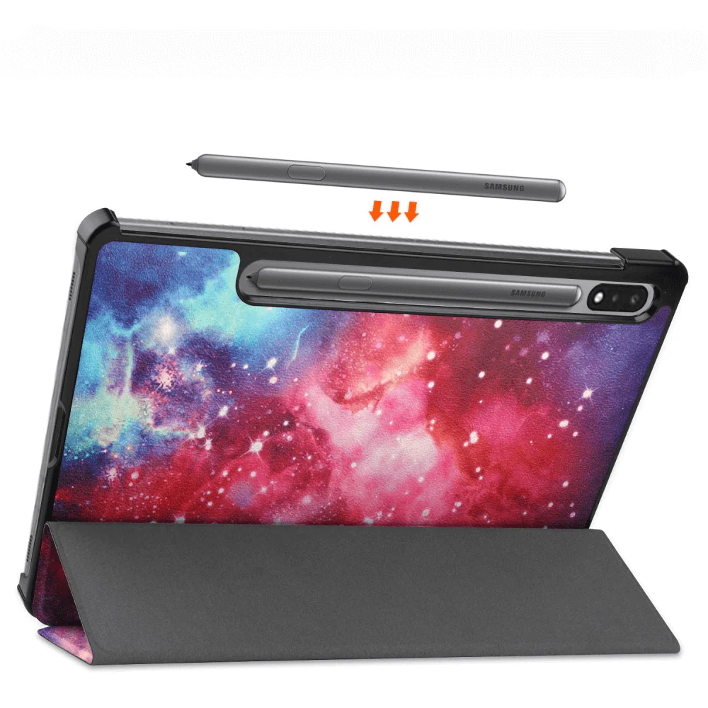 Galaxy Tab S8+ / S7+ / FE (12.4) - Tri-fold Smart Case - Image 14