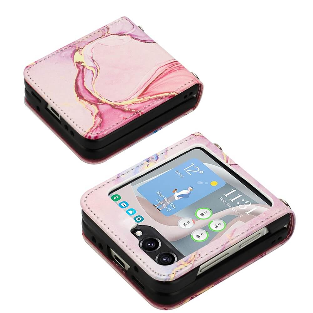 Galaxy Z Flip5 - Hybrid Schutzhülle Marble - Image 3