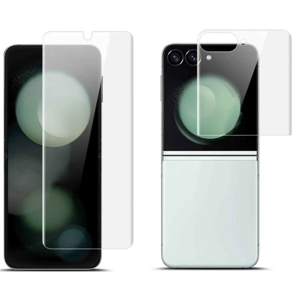 Galaxy Z Flip6 - IMAK Set Display Schutzfolie TPU - Image 6