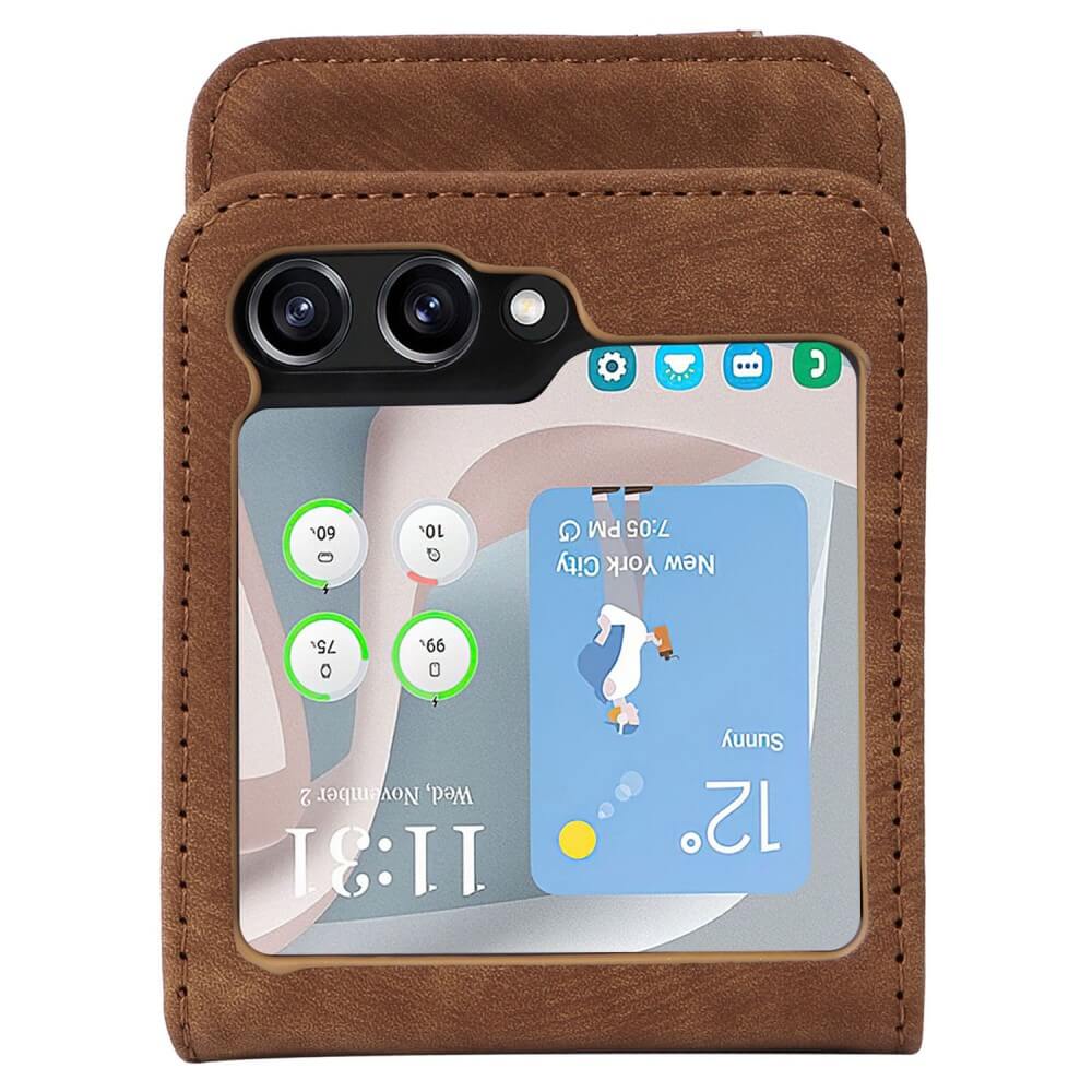 Galaxy Z Flip6 - Pratkische Hülle mit Kartenfächern - Image 11