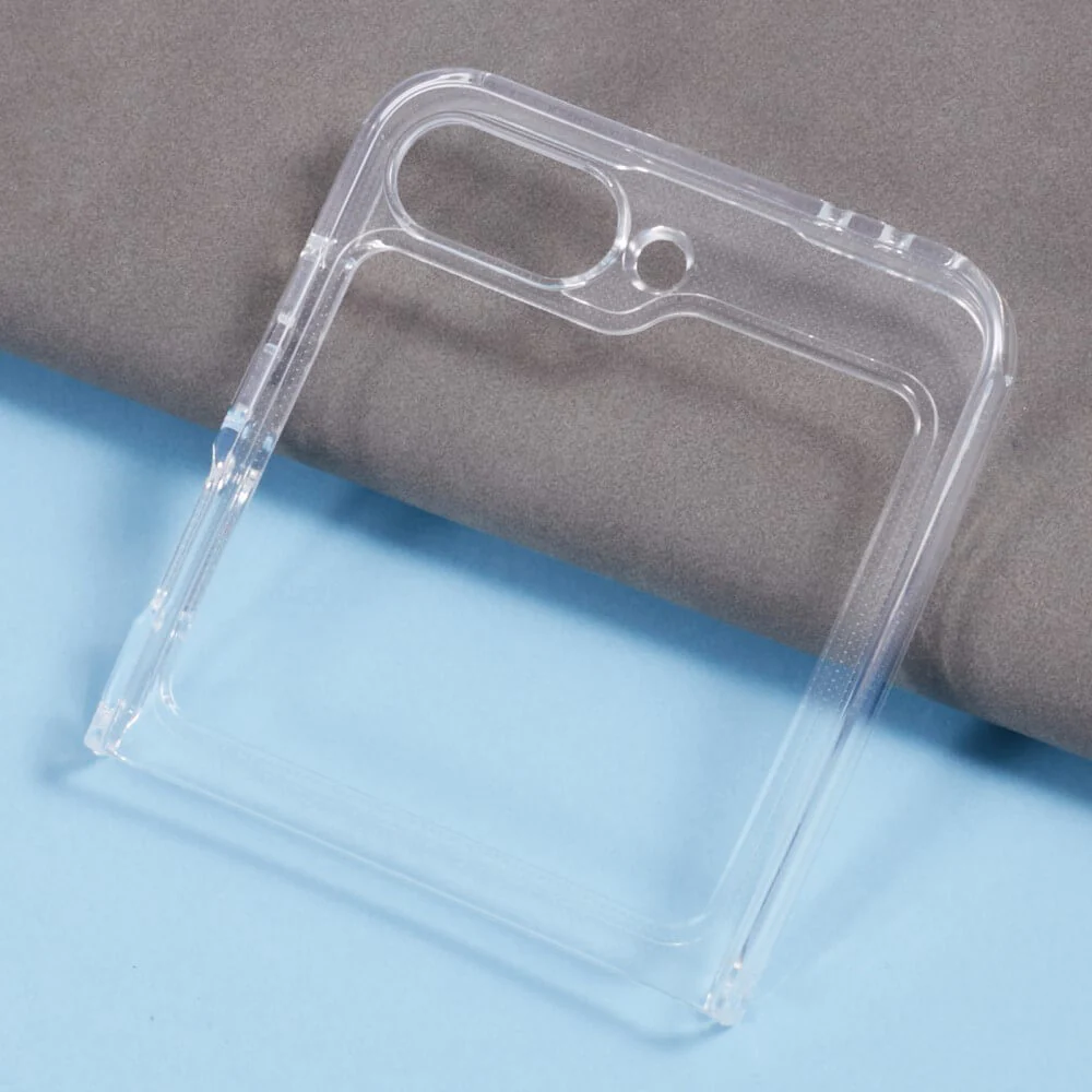 Galaxy Z Flip6 - Silikon Gummi Case transparent - Image 5