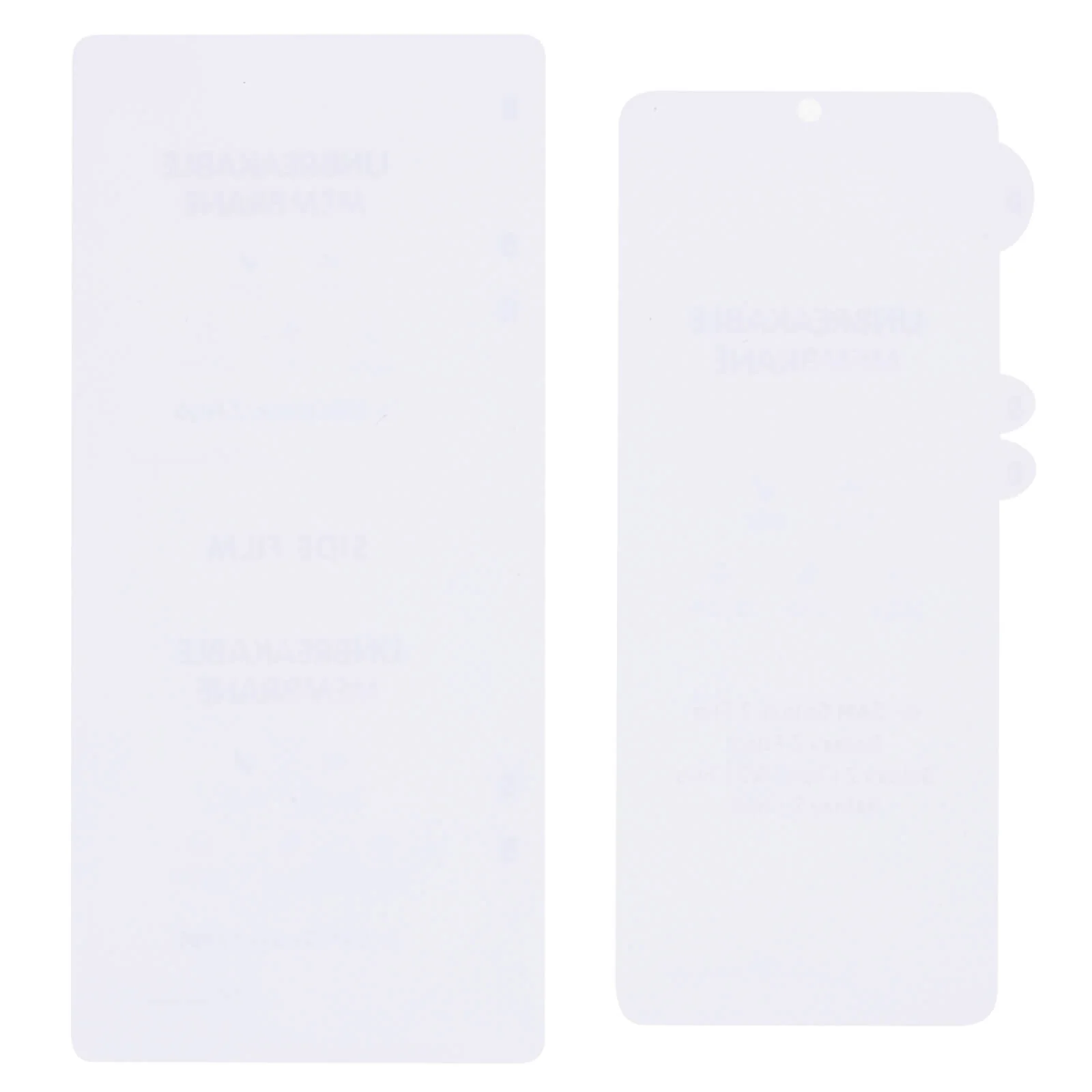 Galaxy Z Flip7 - Set Display Schutzfolie PET - Image 3