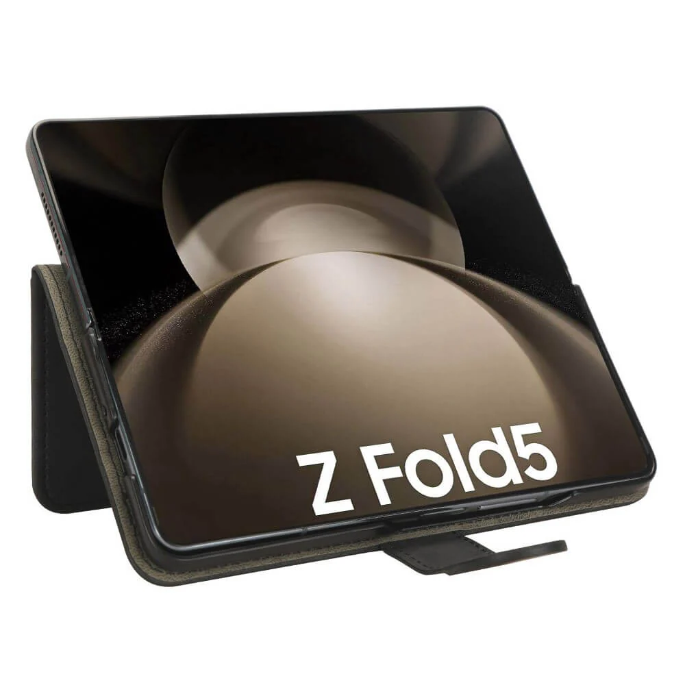 Galaxy Z Fold5 - Leder Etui Hülle - Image 6