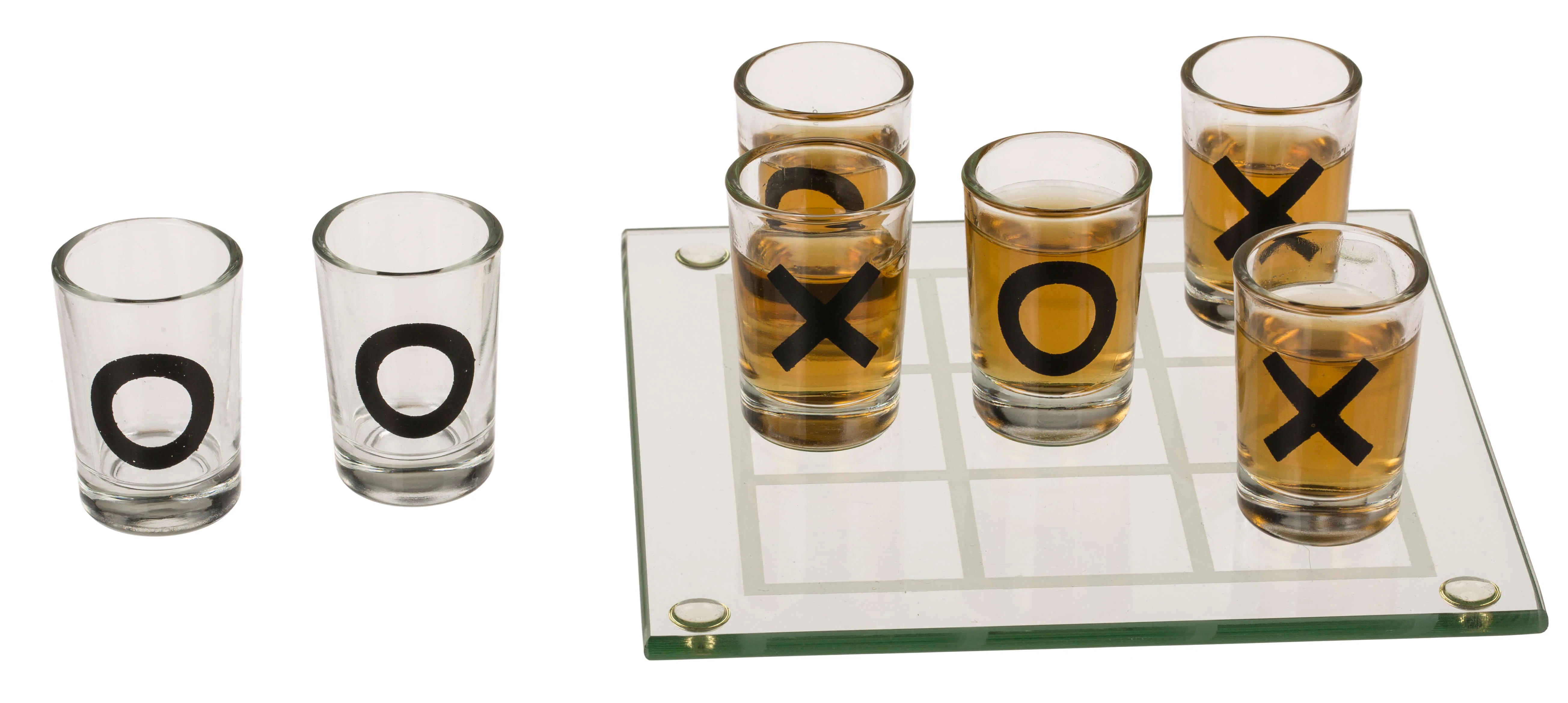 Glas-Trinkspiel Tic Tac Toe - Image 2