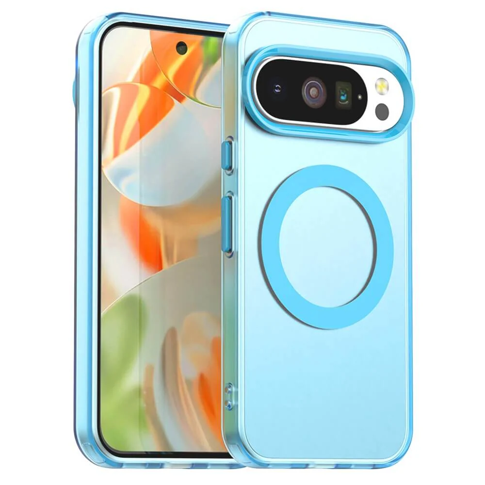 Google Pixel 10 / 10 Pro - Acryl-Handyhülle mit Magnet und Farbakzent - Image 16