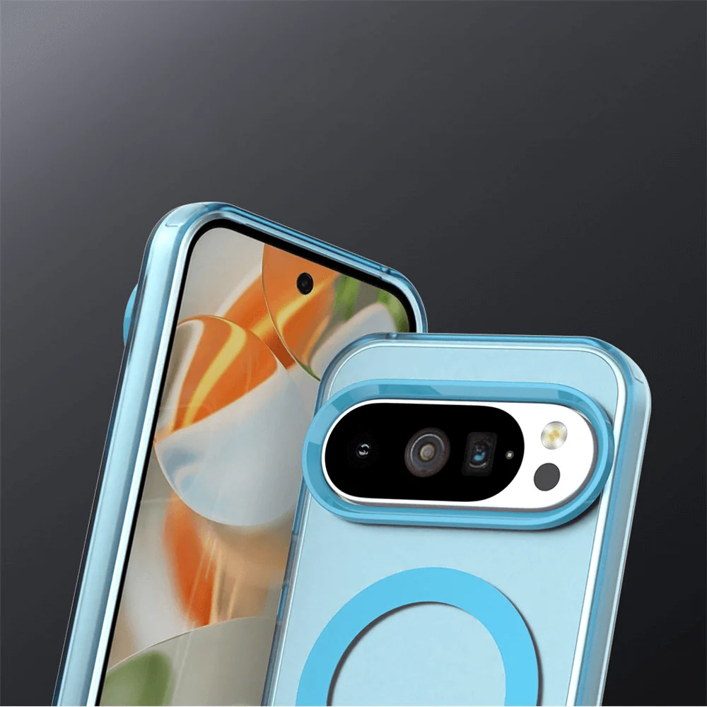 Google Pixel 10 / 10 Pro - Acryl-Handyhülle mit Magnet und Farbakzent - Image 18