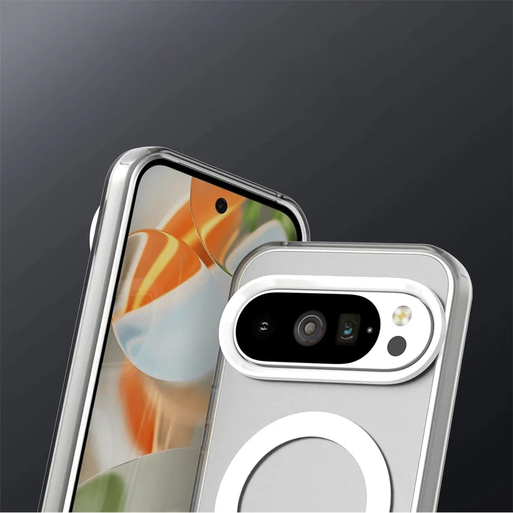 Google Pixel 10 / 10 Pro - Acryl-Handyhülle mit Magnet und Farbakzent - Image 7
