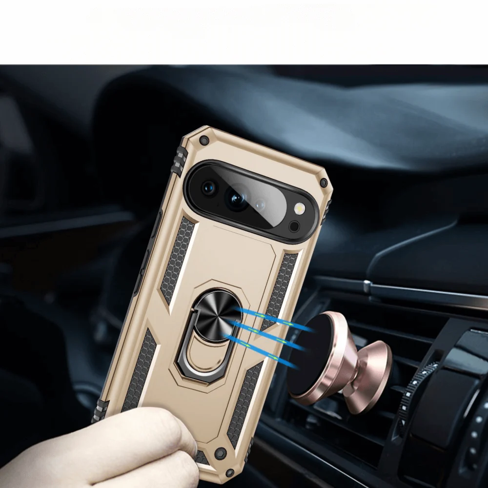 Google Pixel 10 / 10 Pro - Robustes Back Cover mit Kickstand - Image 10
