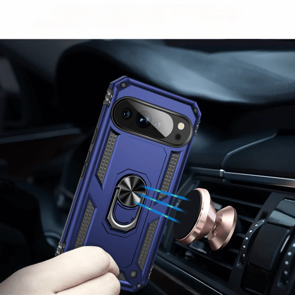 Google Pixel 10 / 10 Pro - Robustes Back Cover mit Kickstand - Image 14
