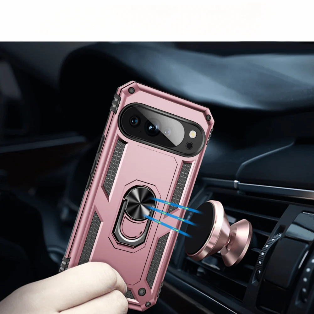 Google Pixel 10 / 10 Pro - Robustes Back Cover mit Kickstand - Image 18