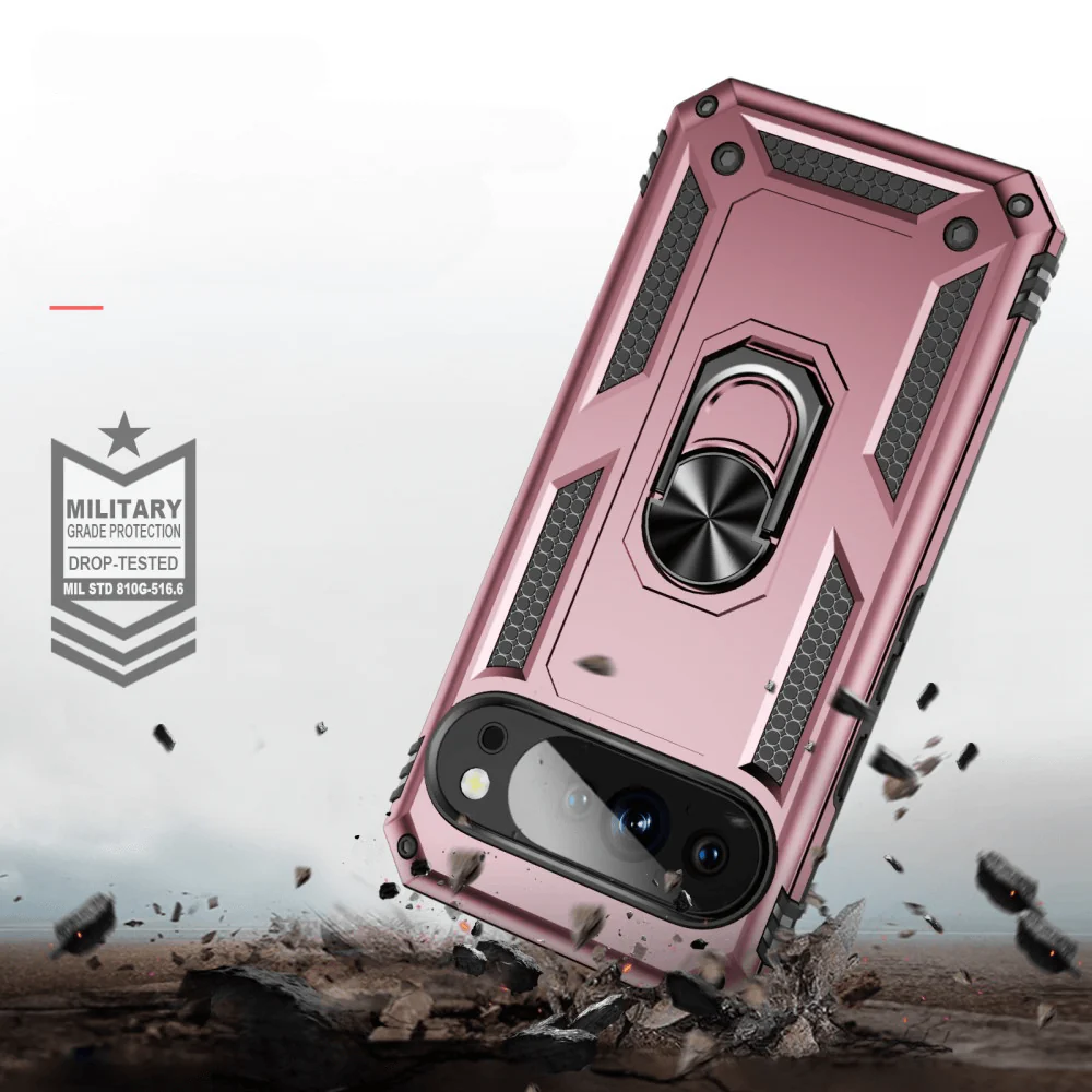 Google Pixel 10 / 10 Pro - Robustes Back Cover mit Kickstand - Image 20