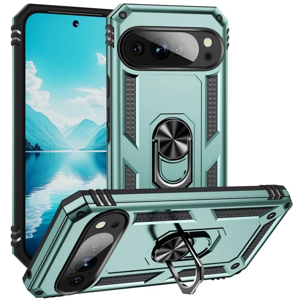 Google Pixel 10 / 10 Pro - Robustes Back Cover mit Kickstand - Image 21