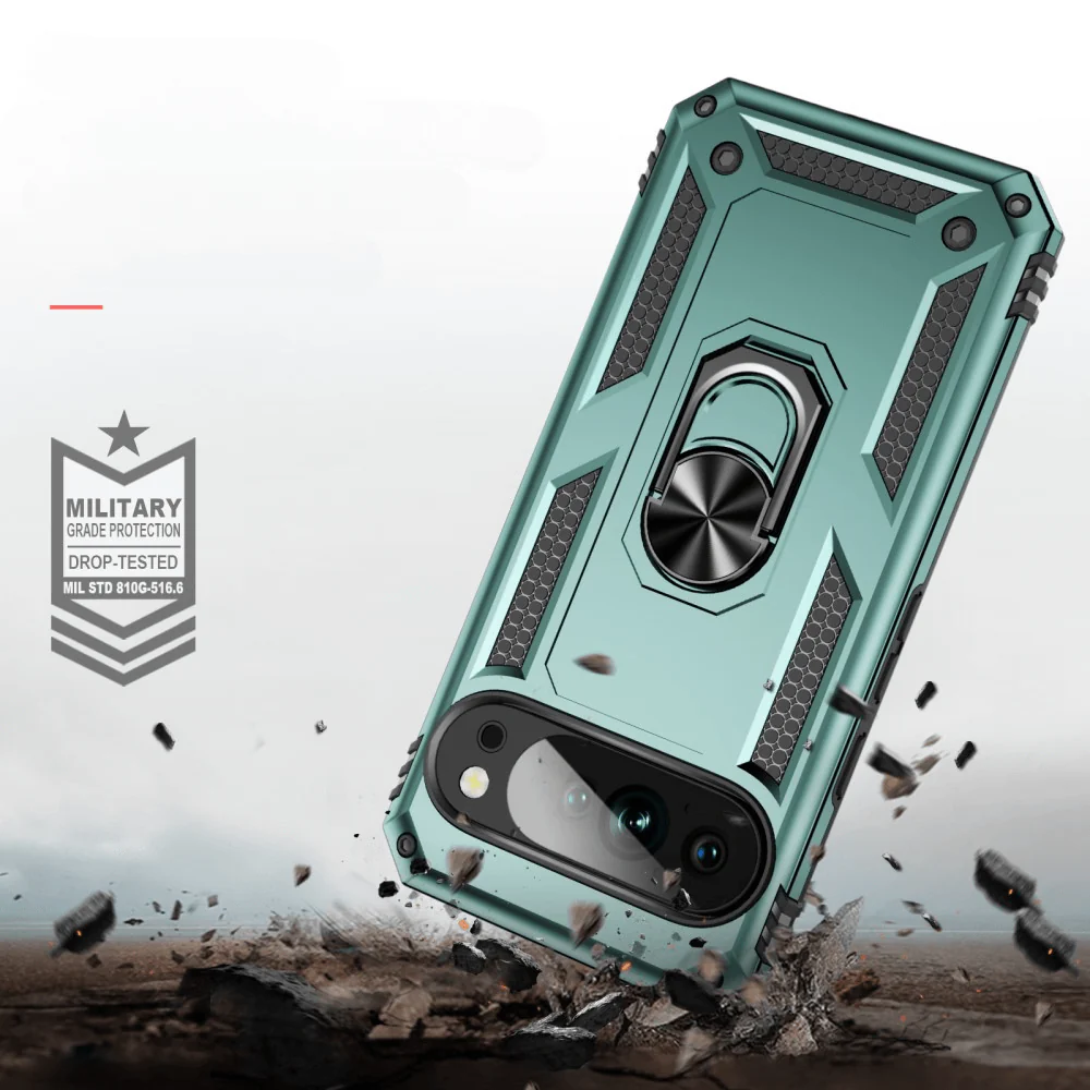 Google Pixel 10 / 10 Pro - Robustes Back Cover mit Kickstand - Image 24