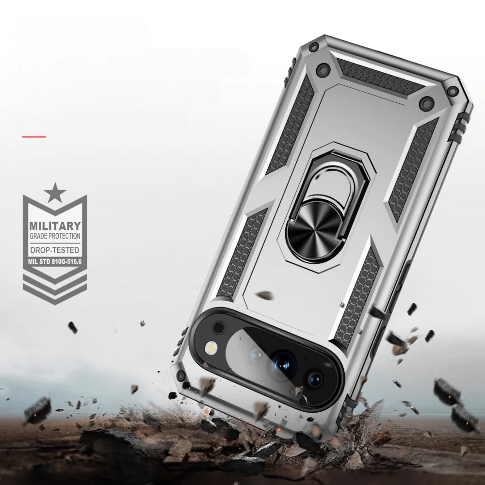 Google Pixel 10 / 10 Pro - Robustes Back Cover mit Kickstand - Image 28