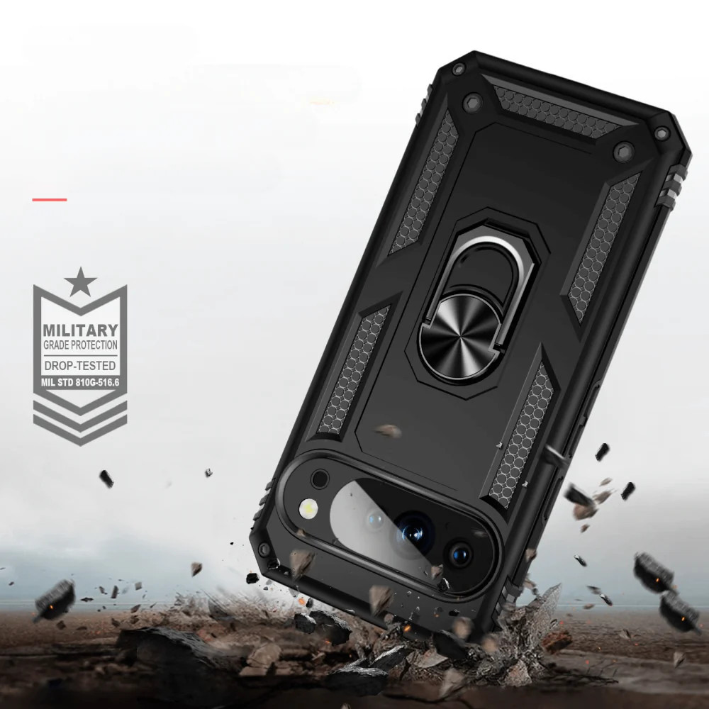 Google Pixel 10 / 10 Pro - Robustes Back Cover mit Kickstand - Image 4