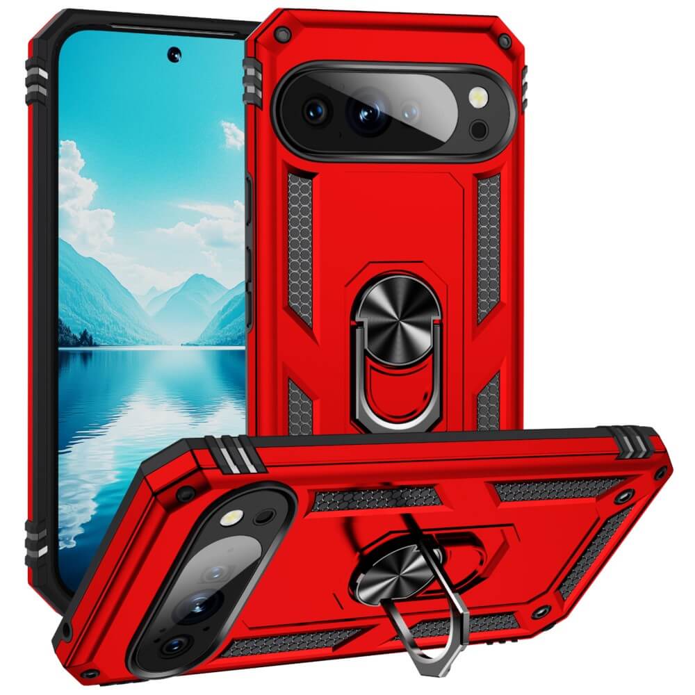 Google Pixel 10 / 10 Pro - Robustes Back Cover mit Kickstand - Image 5