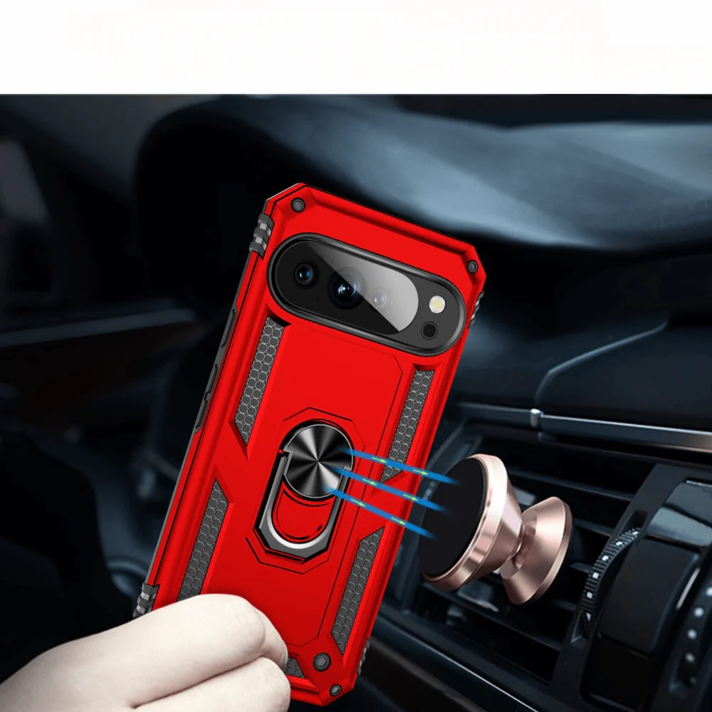 Google Pixel 10 / 10 Pro - Robustes Back Cover mit Kickstand - Image 6