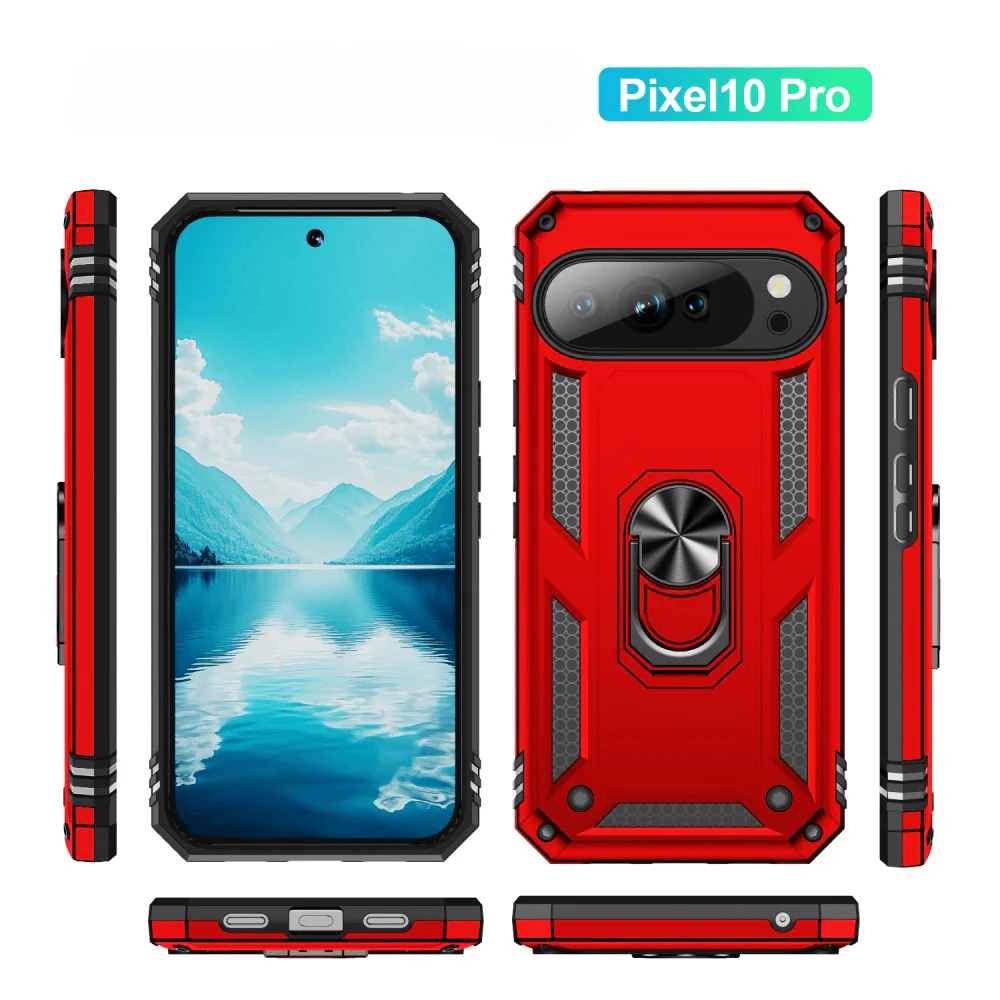 Google Pixel 10 / 10 Pro - Robustes Back Cover mit Kickstand - Image 7