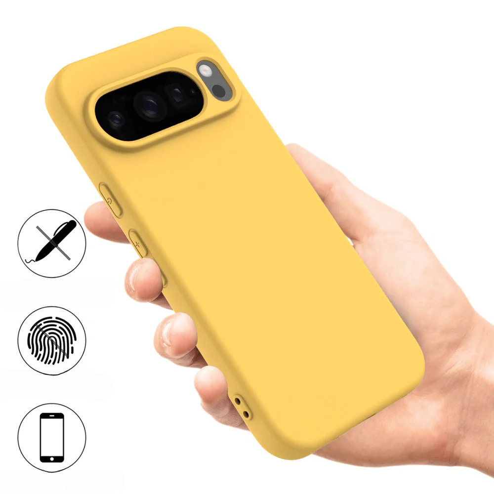 Google Pixel 10 / 10 Pro - Silikon Gummi Hülle mit Riemen - Image 14