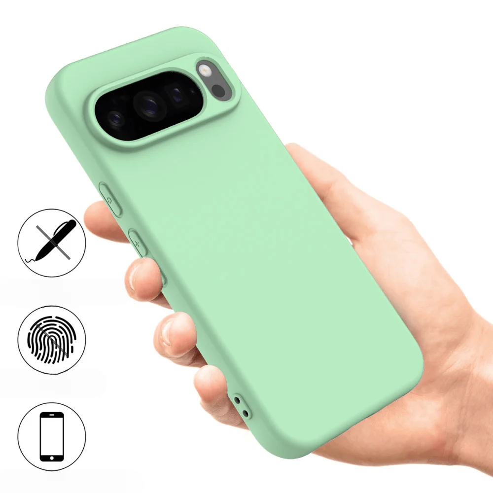 Google Pixel 10 / 10 Pro - Silikon Gummi Hülle mit Riemen - Image 20