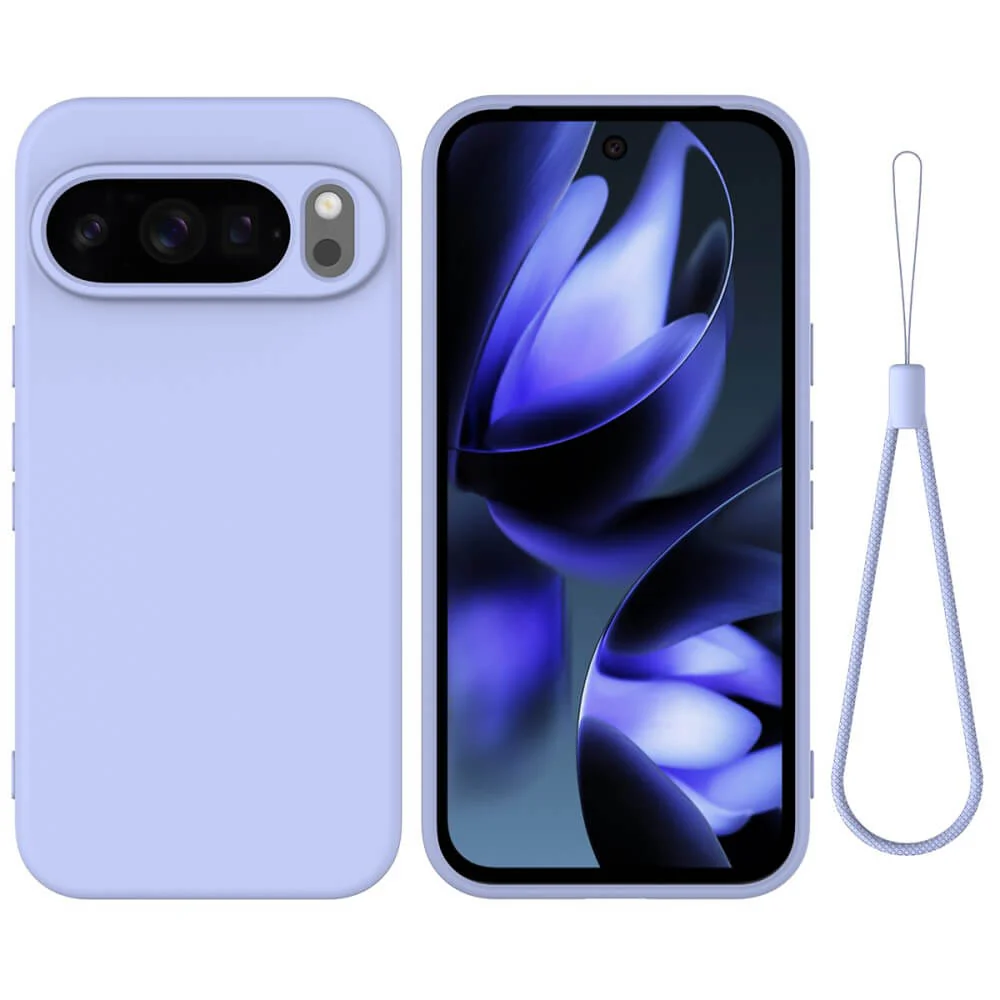 Google Pixel 10 / 10 Pro - Silikon Gummi Hülle mit Riemen - Image 31