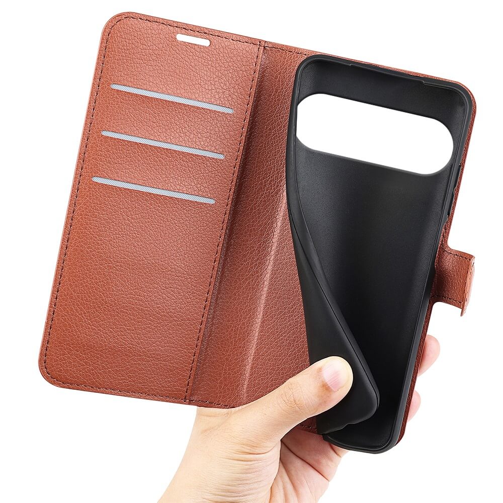 Google Pixel 10 / 10 Pro - Leder Etui Hülle - Image 54