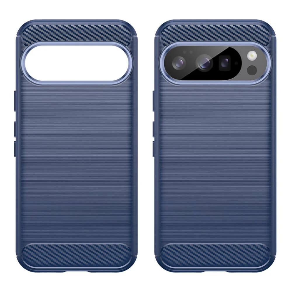 Google Pixel 10 - Metall Carbon Look Hülle - Image 7