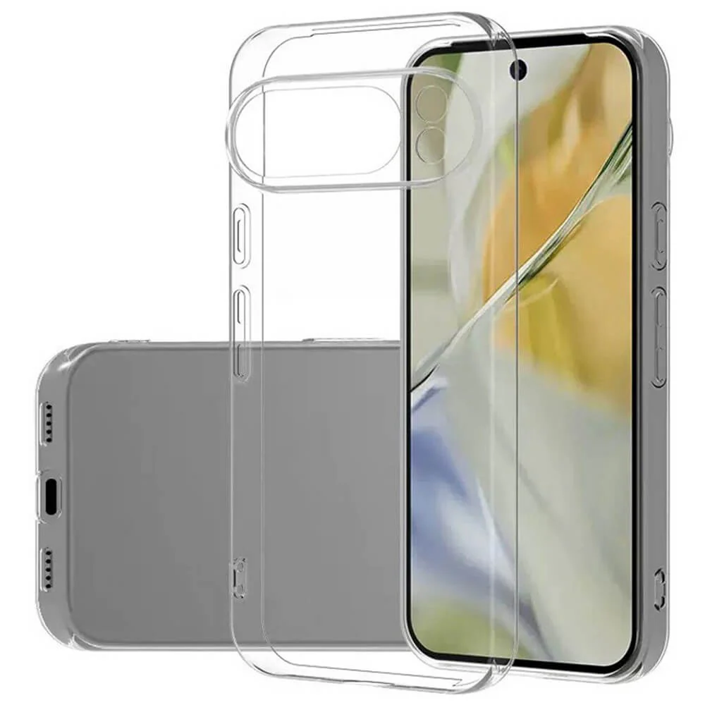 Google Pixel 10 Pro - Silikon Gummi Case transparent