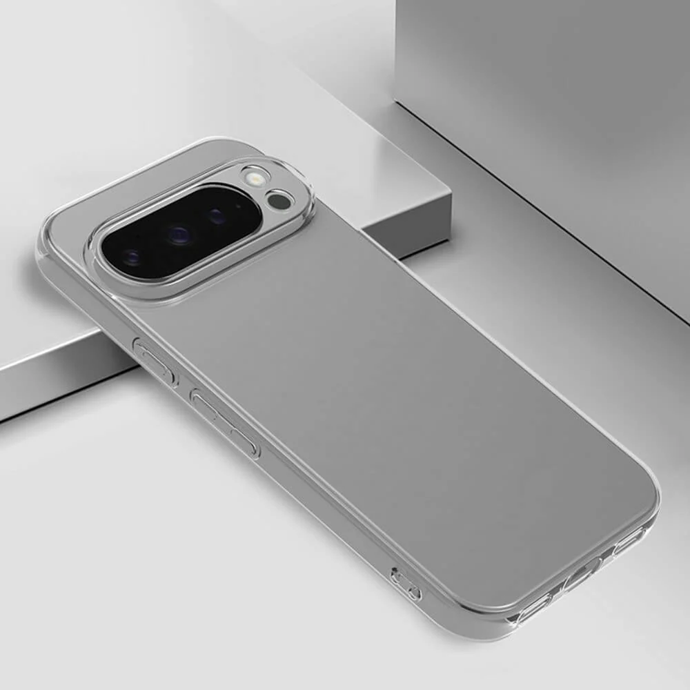Google Pixel 10 Pro - Silikon Gummi Case transparent - Image 4