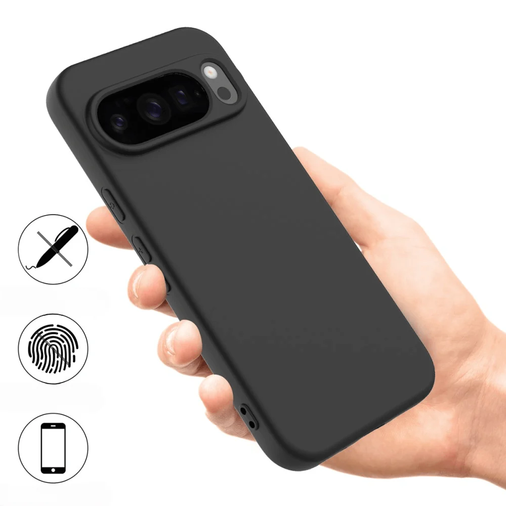 Google Pixel 10 Pro XL - Silikon Gummi Hülle mit Riemen - Image 2