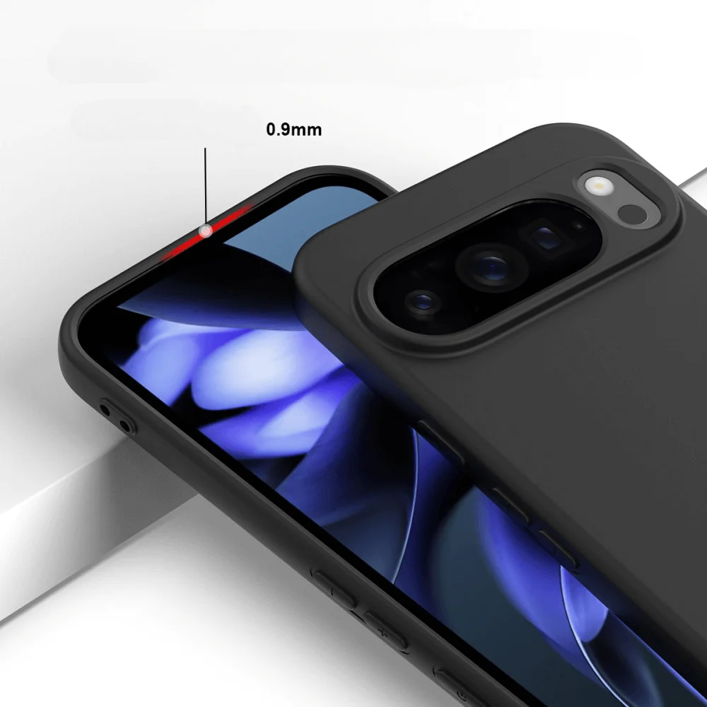 Google Pixel 10 Pro XL - Silikon Gummi Hülle mit Riemen - Image 3