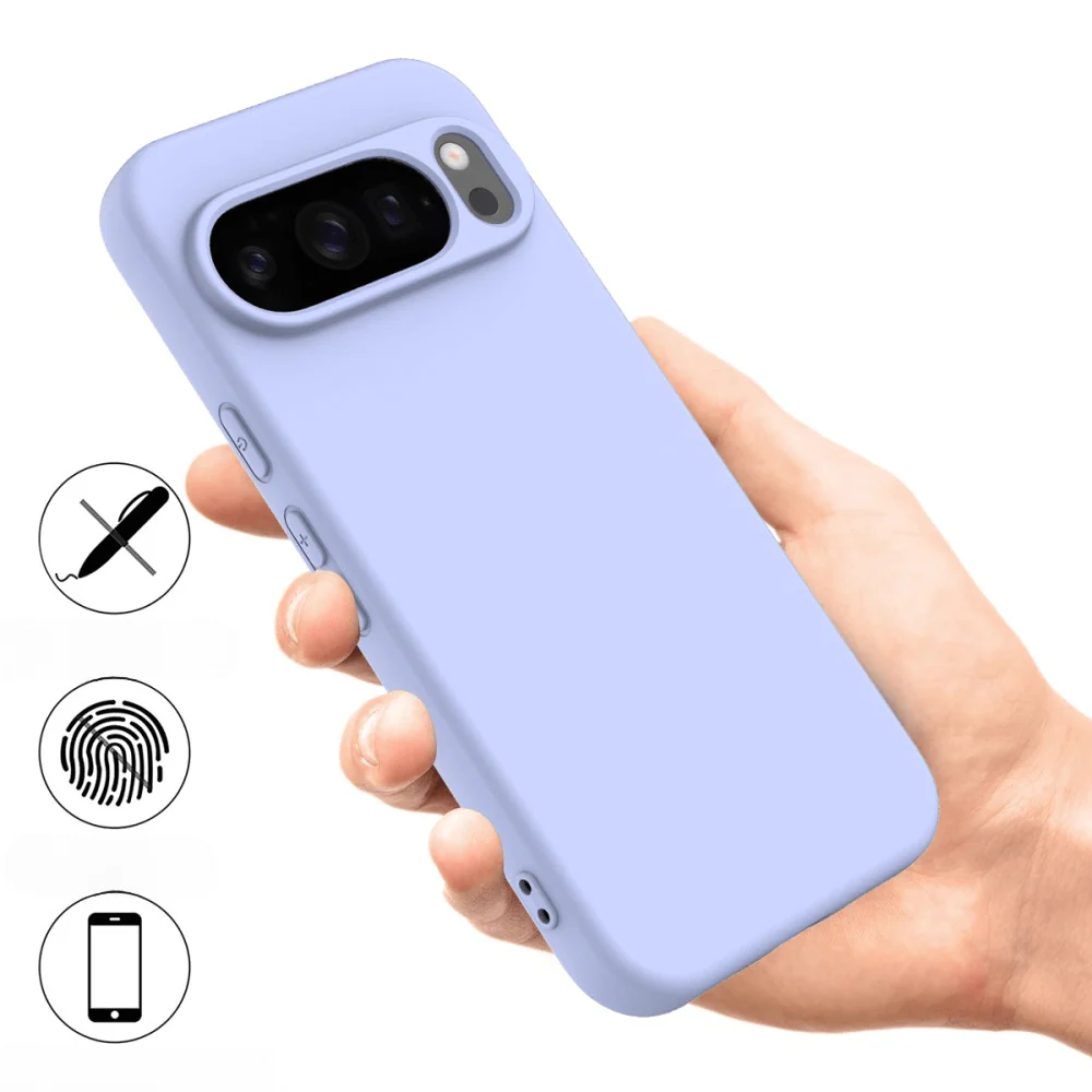 Google Pixel 10 Pro XL - Silikon Gummi Hülle mit Riemen - Image 32
