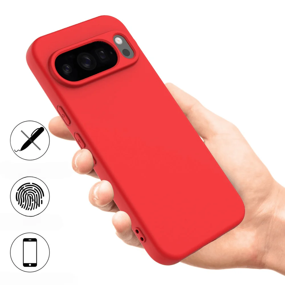 Google Pixel 10 Pro XL - Silikon Gummi Hülle mit Riemen - Image 8