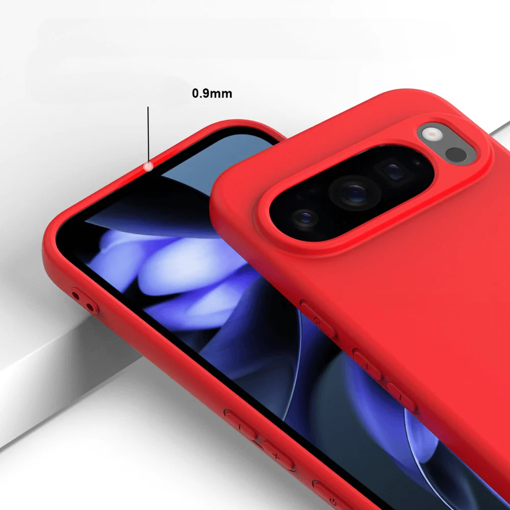 Google Pixel 10 Pro XL - Silikon Gummi Hülle mit Riemen - Image 9