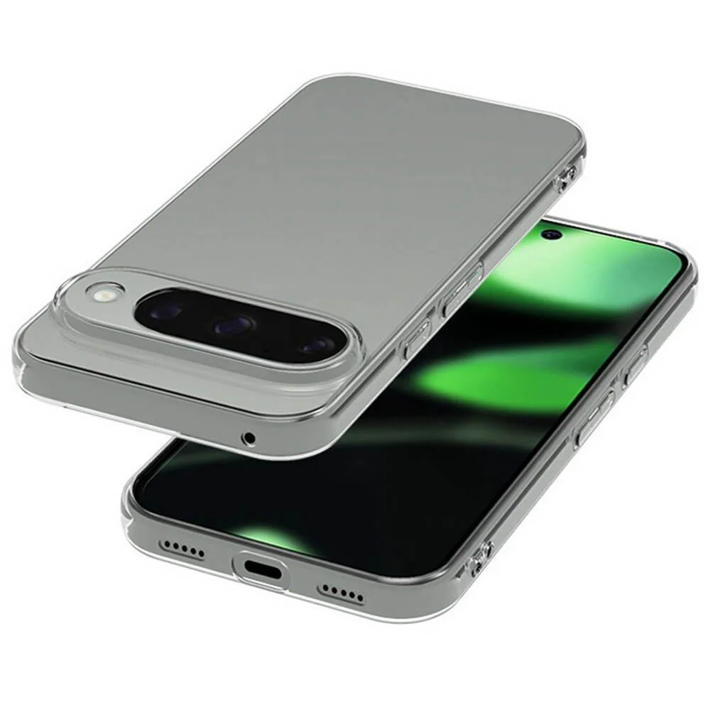 Google Pixel 10 - Silikon Gummi Case transparent - Image 3