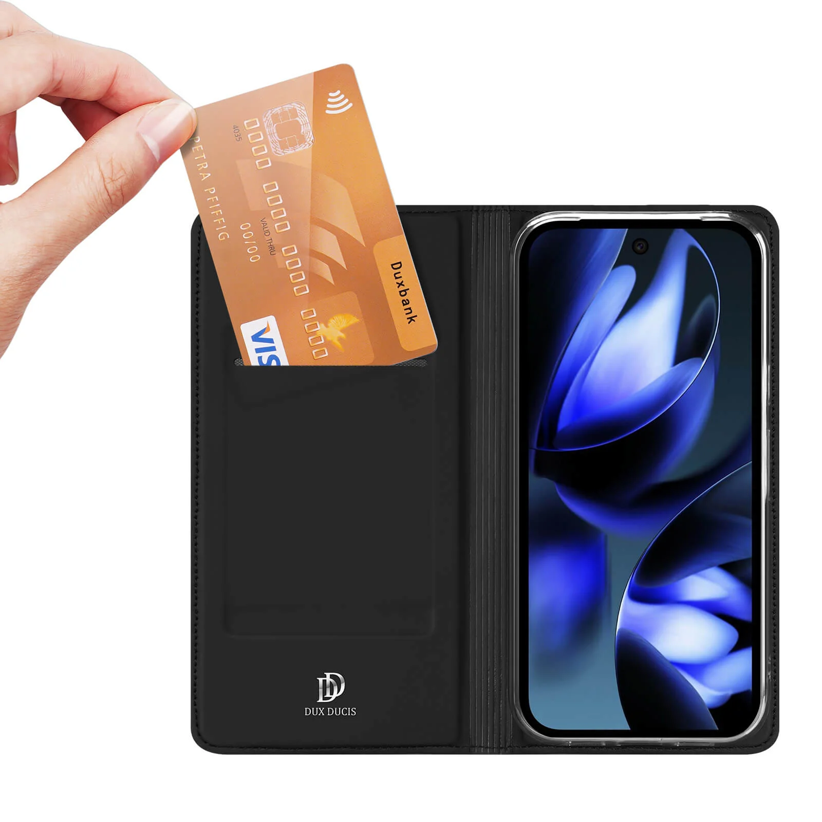 Google Pixel 10a - Dux Ducis Skin Pro Flip Case - Image 2