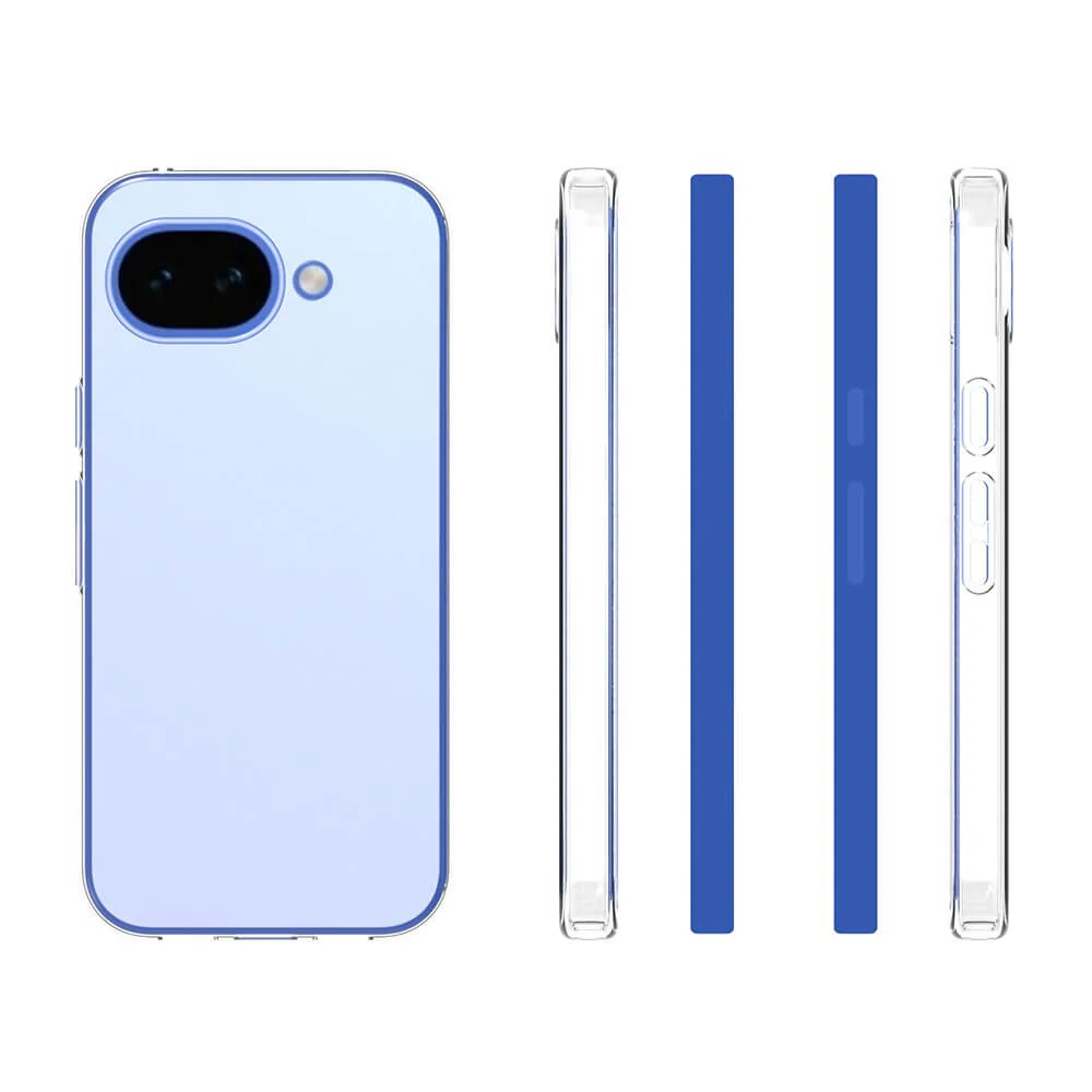 Google Pixel 10a - Silikon Gummi Case transparent - Image 3