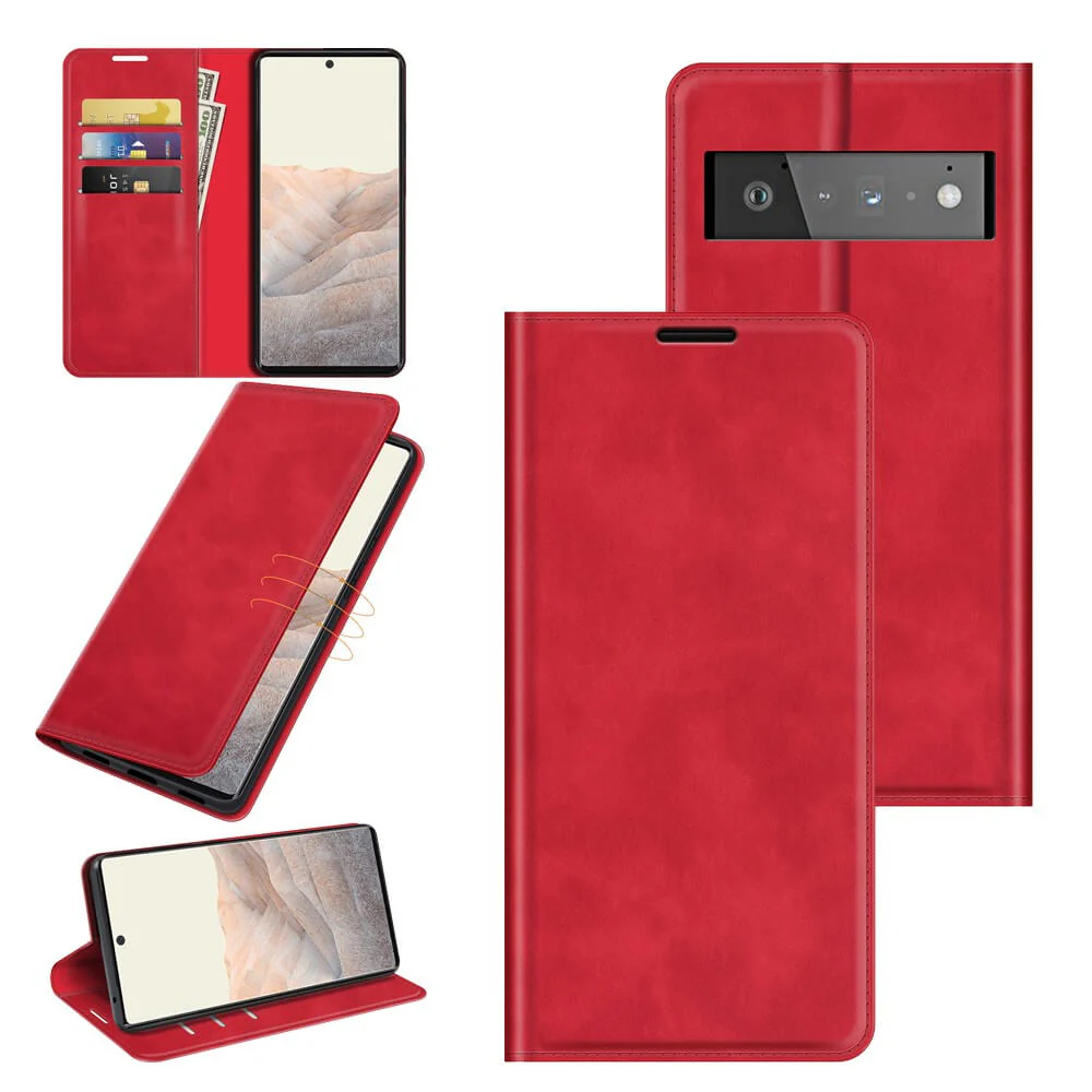 Google Pixel 6 Pro - Stand Flip Case Hülle - Image 3